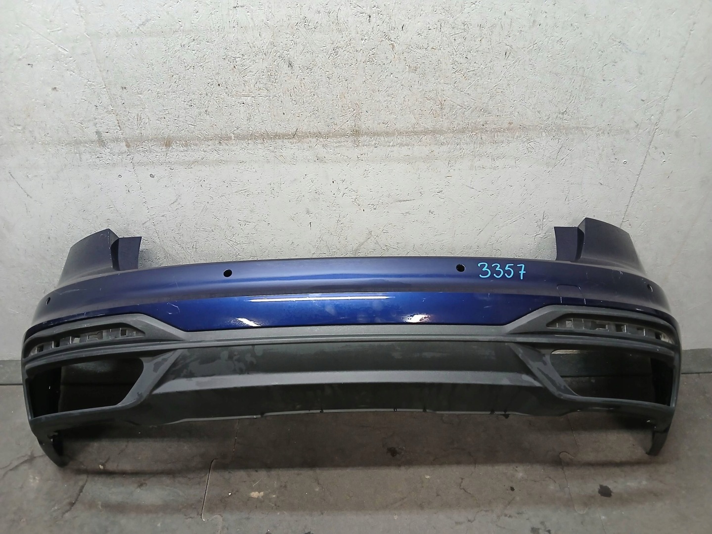 bumper rear part AUDI A4 B9 8W9 KOMBI LIFT 19