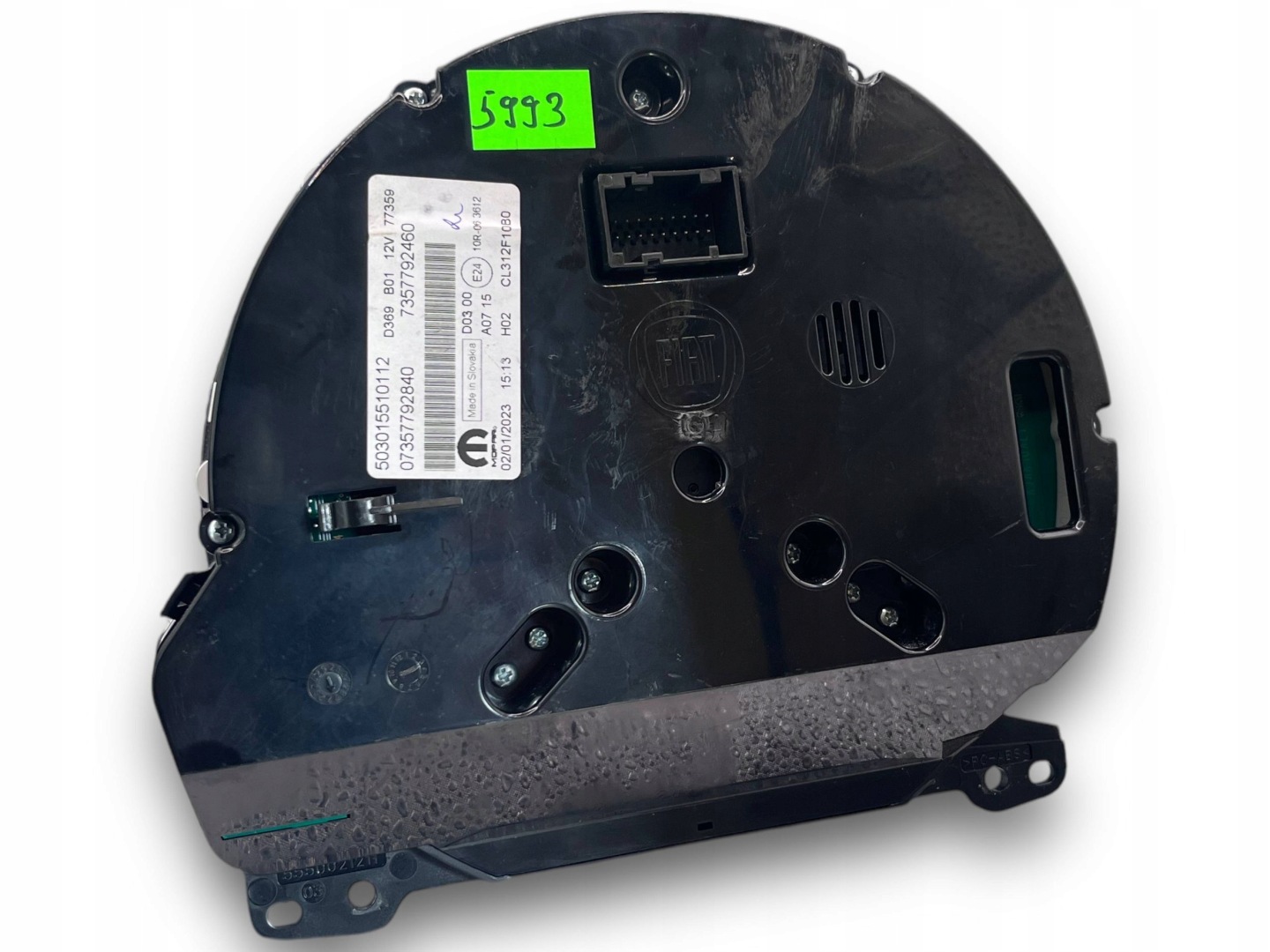 Fiat 500 dials clock PREDKOSCIOMIERZ 7357792460 $J