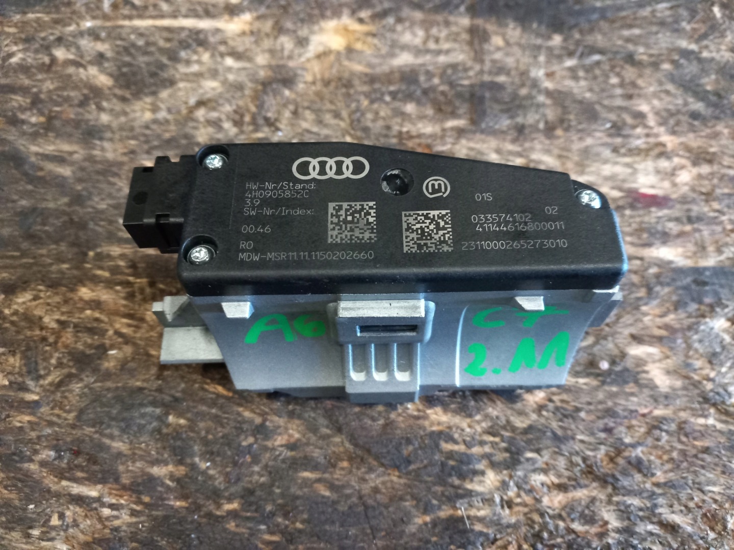 AUDI A6 C7 RYGIEL BLOKADA des Lenkrads 4H0905852C