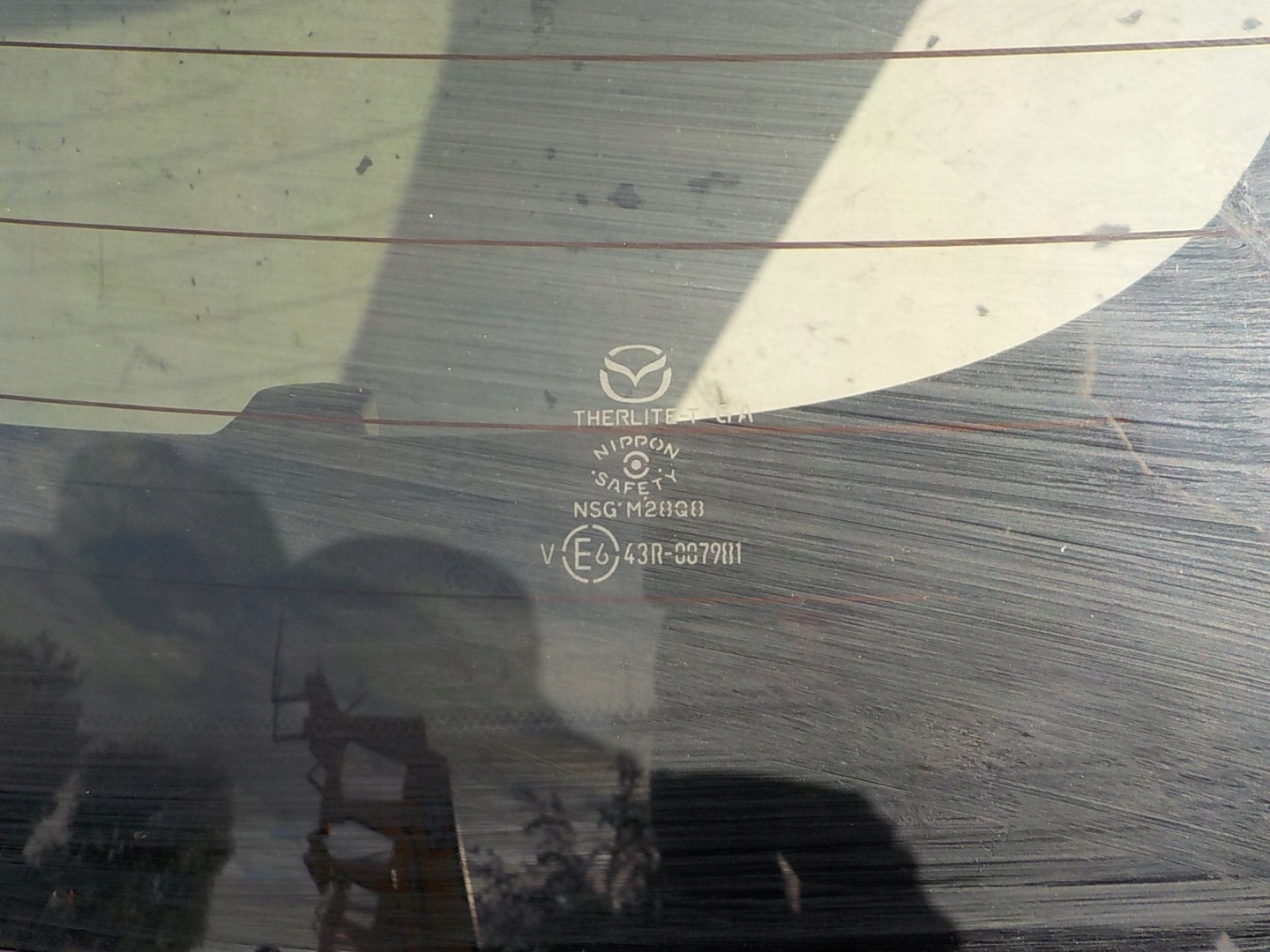 481 MAZDA 6 III GJ KOMBI boot door rear