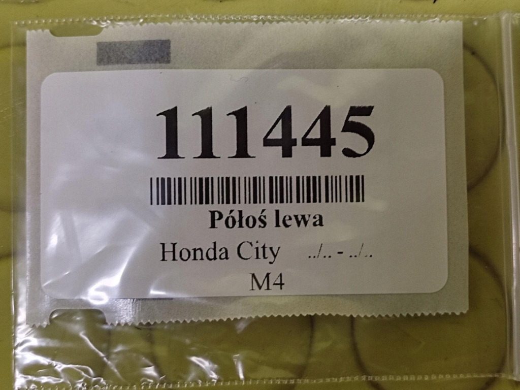HONDA CITY IV 1.4 semi-axis left