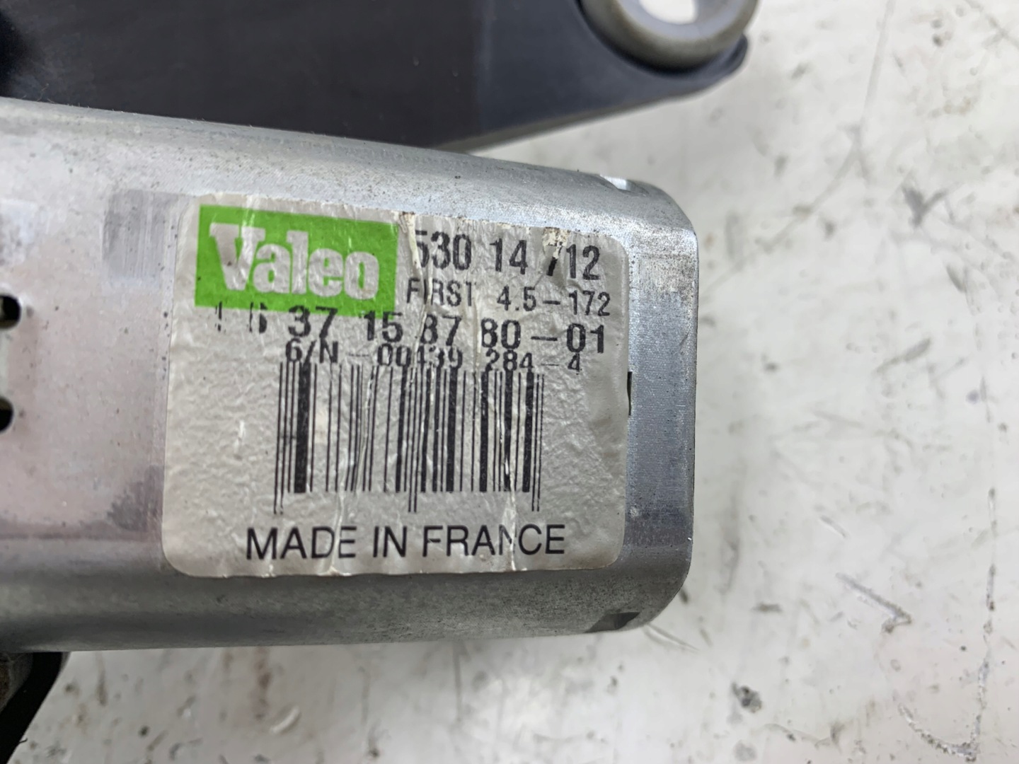 CITROEN C2 C3 I törlö far 9637158780