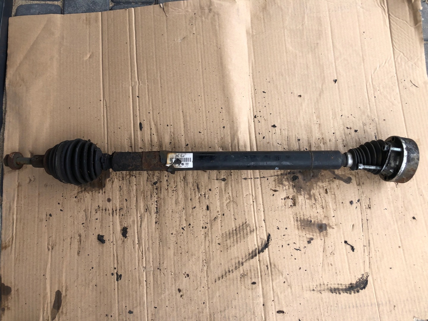 semi-axis right VW SKODA AUDI 1K0407272CC