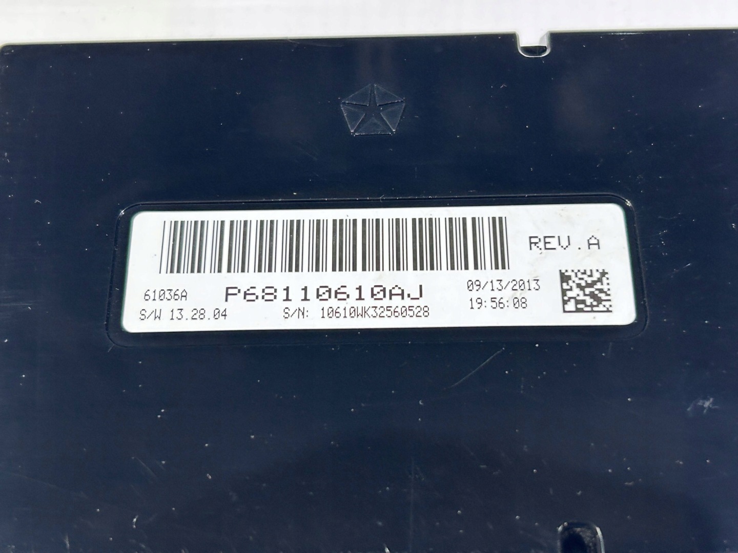 Panel module control unit of the air conditioning Jeep Grand Cherokee 2014r