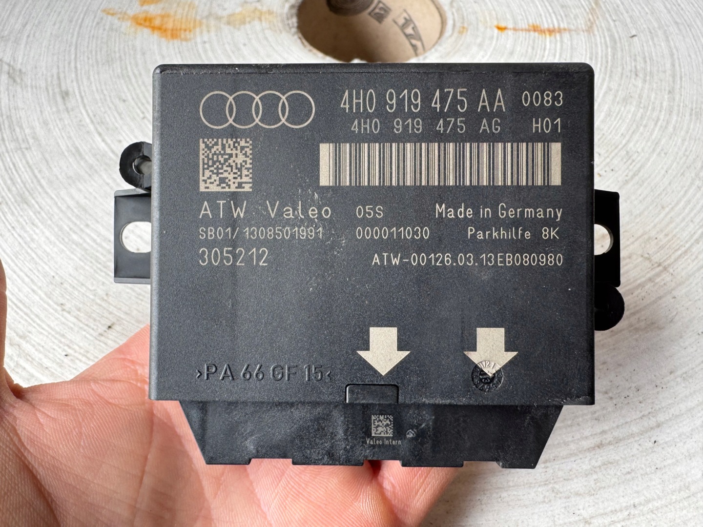 modul Computer Bedienteil Parken PDC AUDI A6 C7 4G 4H0919475AA