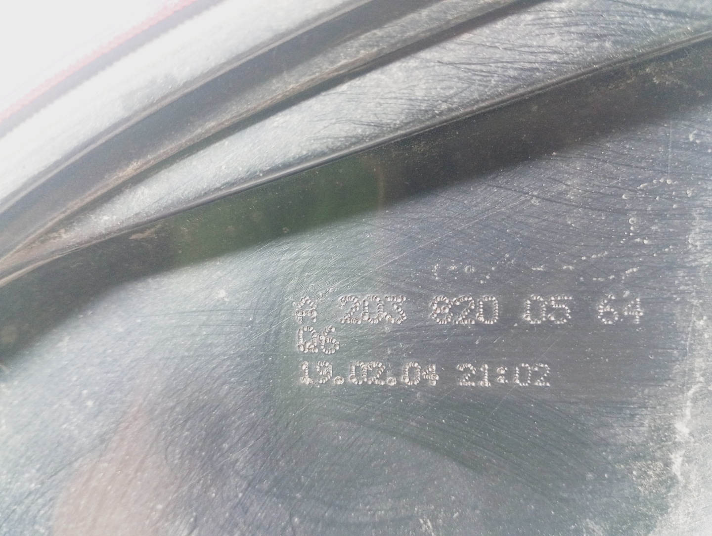 light left rear rear part OE A2038200564 Mercedes W203 00-07