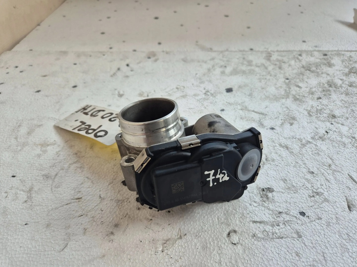 Valvola a farfalla 55496779AA Opel Astra K V 1.6 CDTI 17