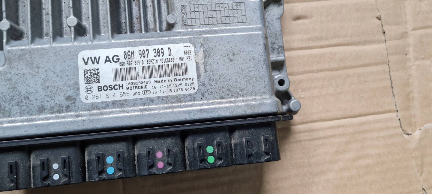 S4 B9 8W A4 computer control unit of the engine 3.0 TFSI CWG ECU 06M907309D S5 8W