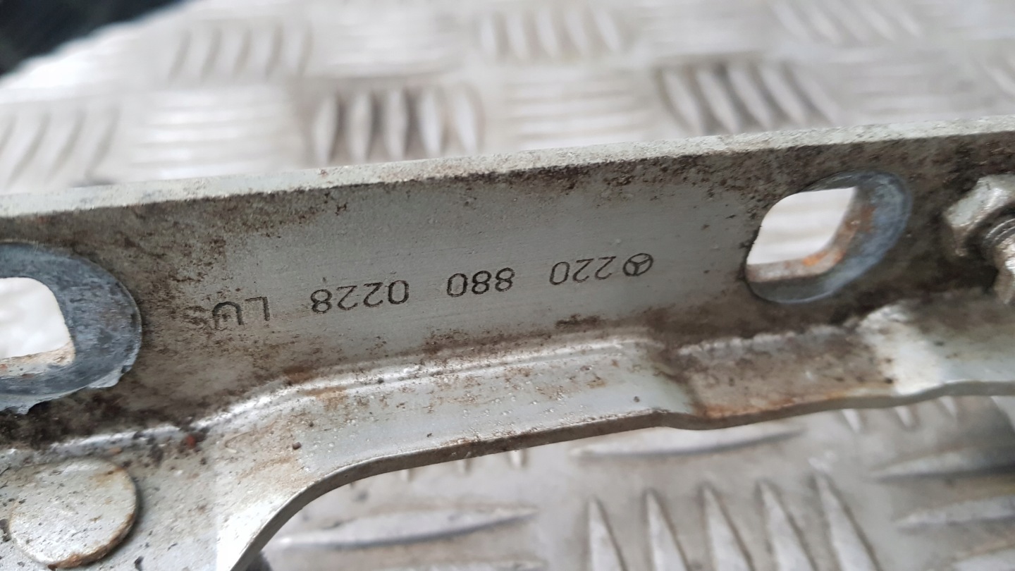 MERCEDES W220 hinge damper bonnets 744 right