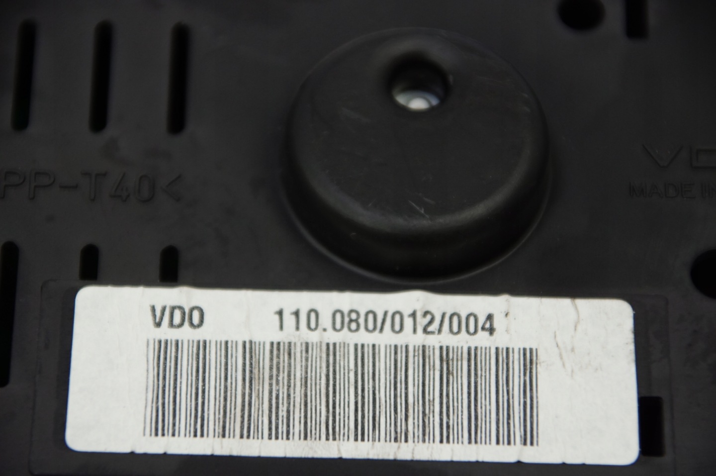 dials clock SEAT LEON