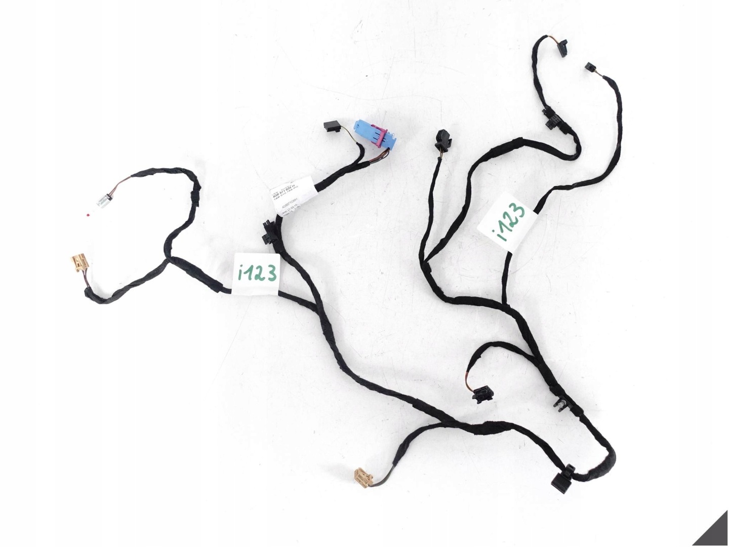 AUDI RS7 S7 A7 4G8 C7 LIFT 10-18 bundle wiring door right front