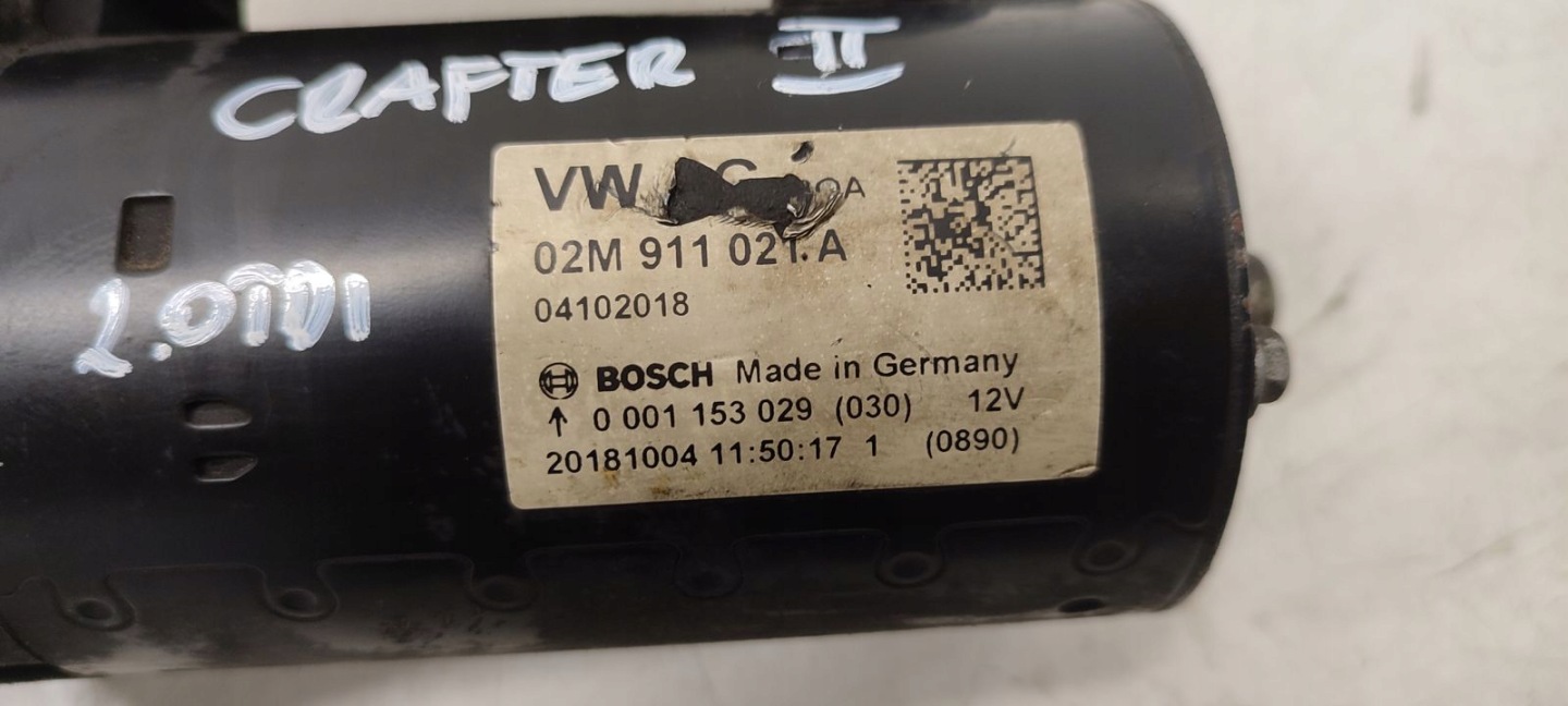 startér VW Crafter II 2,0 TDI