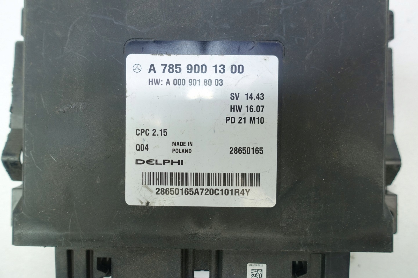 module control unit CPC MERCEDES W910 A7859001300