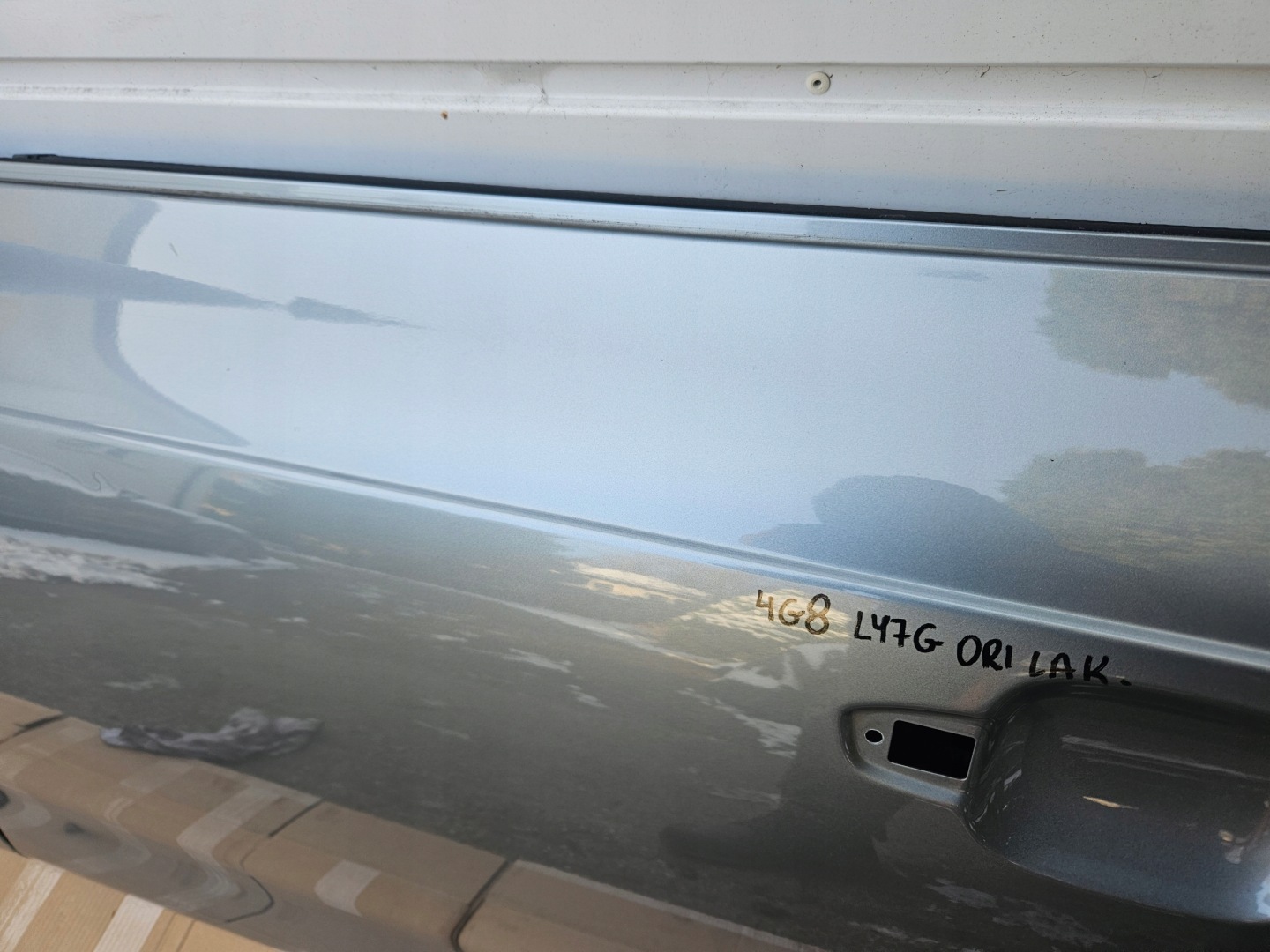 door left rear part left rear. AUDI A7 C7 4G LY7G