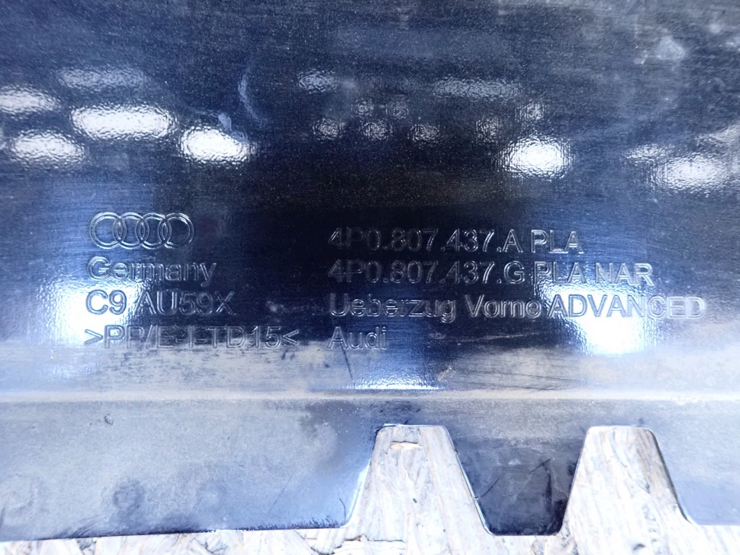 bumper front front AUDI A6 4P C9 2025- 4P0807437A