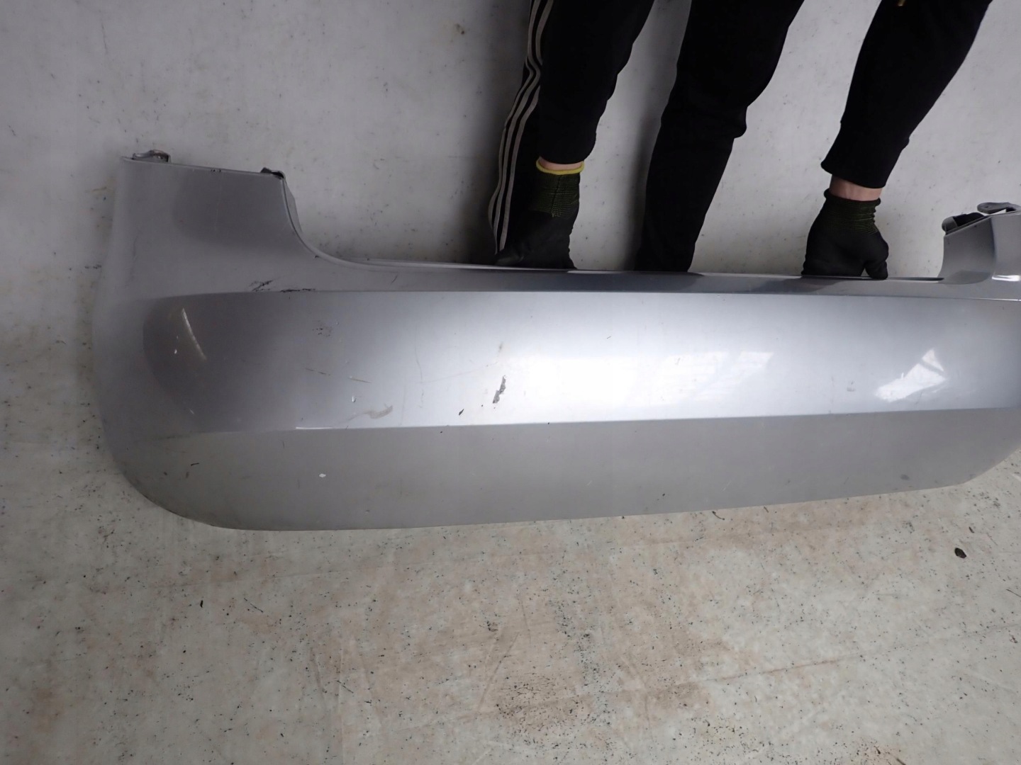 SKODA FABIA II HB 07- bumper rear part rear