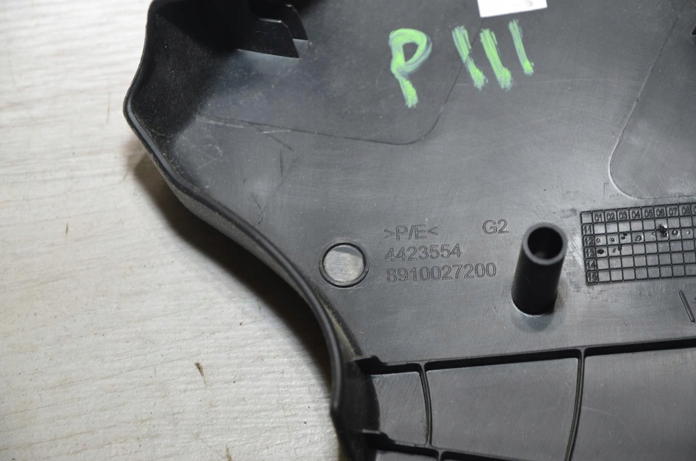cover seat left front Peugeot Partner III lift
