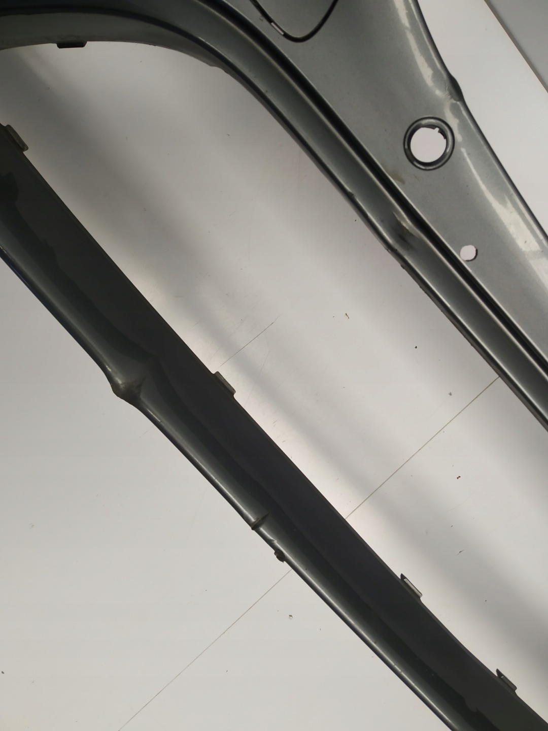 2018r + Mercedes C Klasa W205 lift bumper front original grey OM