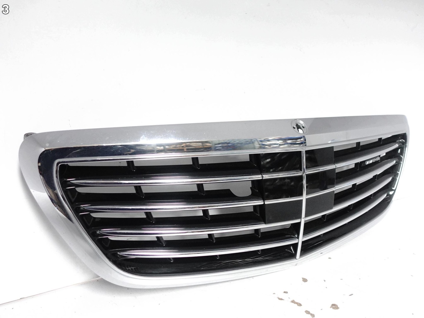 MERCEDES s-class S63 63 W222 AMG 13-17 grill grille grid below RADAR front