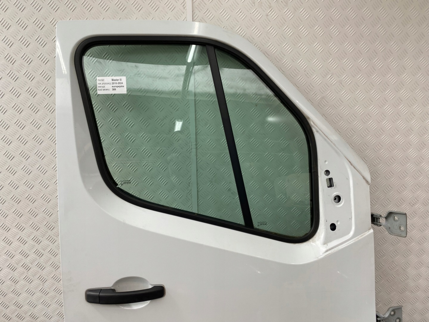 RENAULT MASTER III MOVANO B 10-18 door front right front colour 389