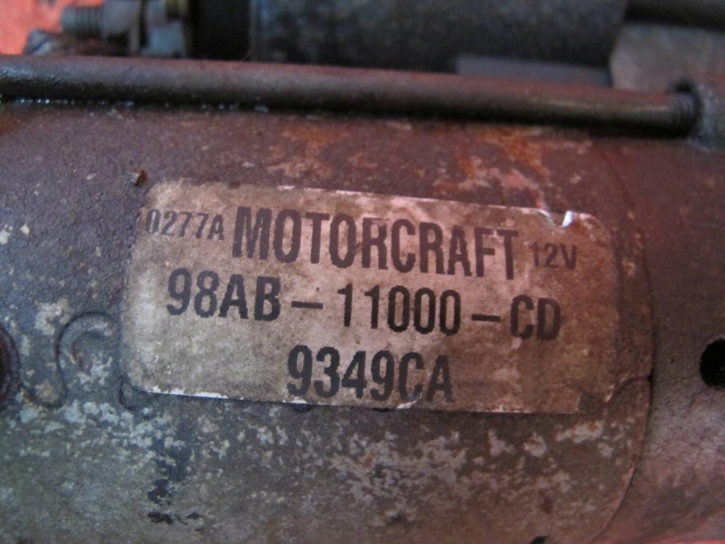 FORD FOCUS and 1 MK1 1.6 B starter 98AB-11000-CD