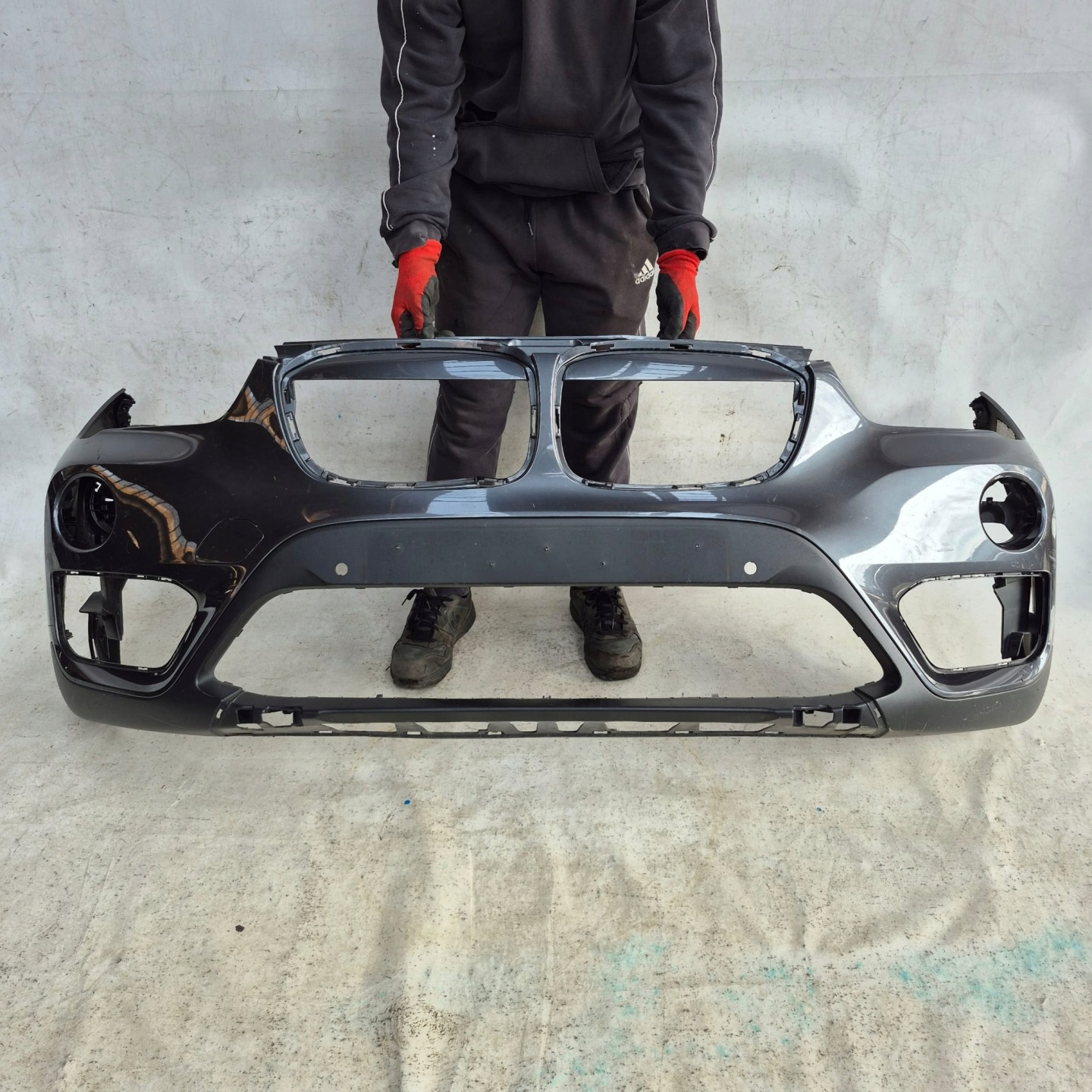 BMW X1 F48 15-19 bumper front front 6PDC