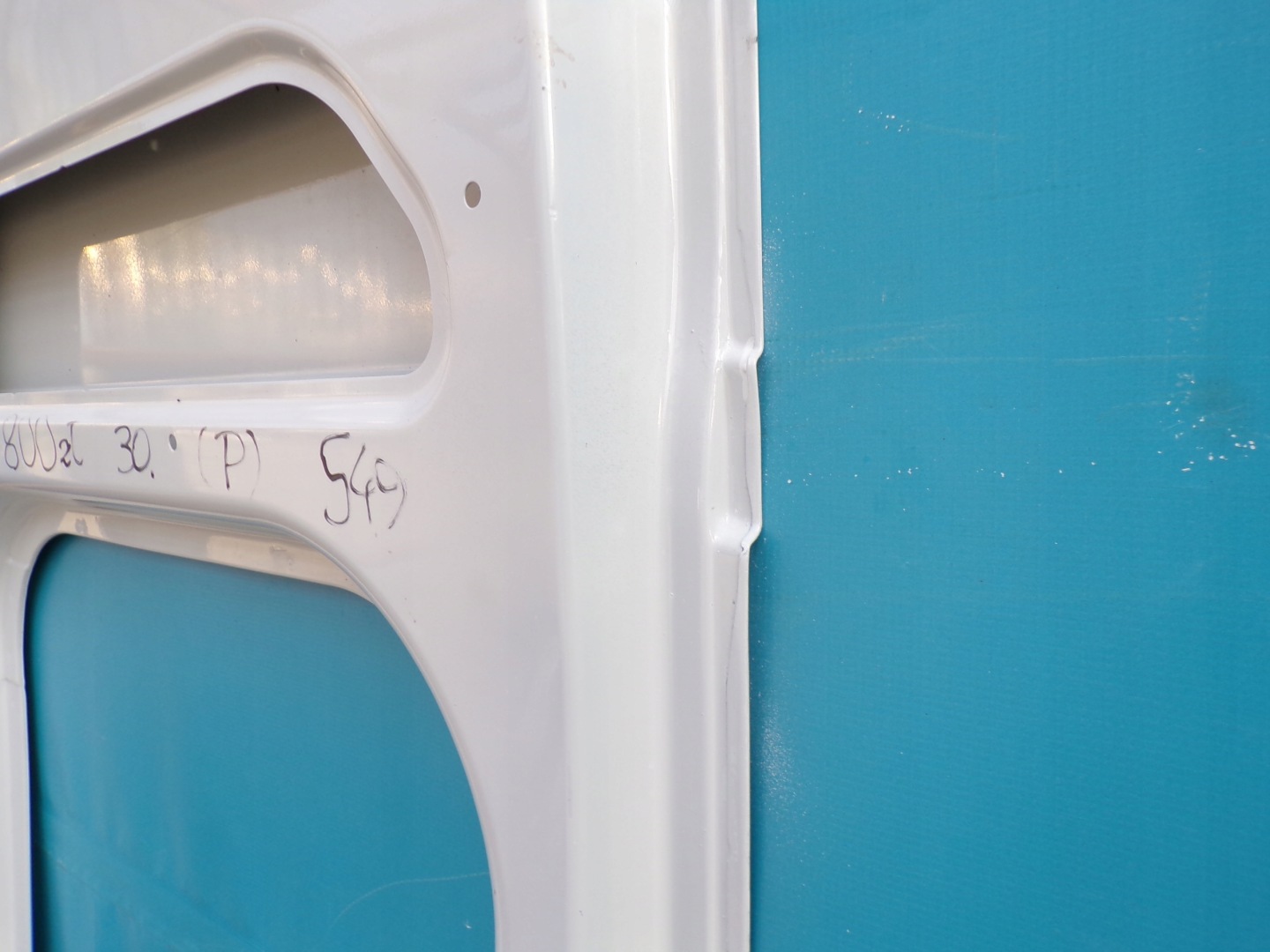 DUCATO JUMPER BOXER 06- door rear. right below SZYBE H2 190cm BIALE