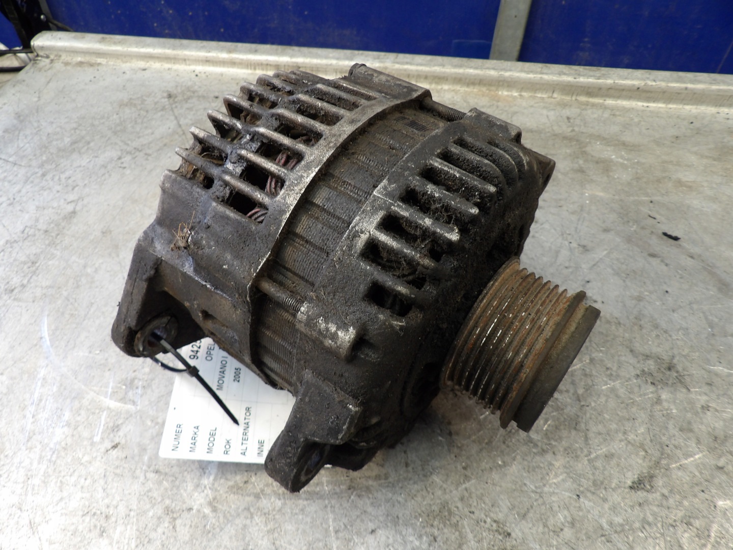 Opel Movano e alternatore 3,0DCI