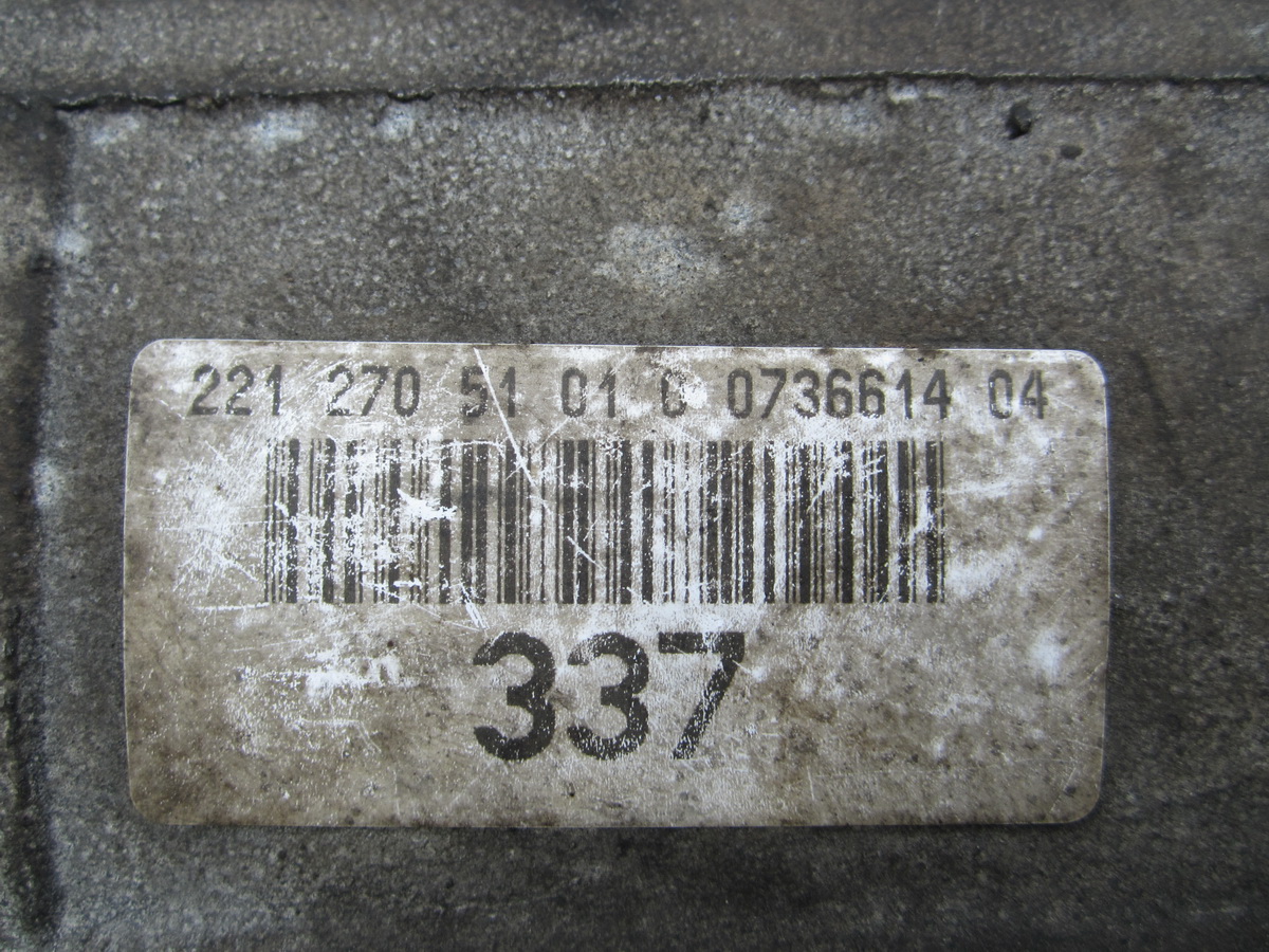 GETRIEBE MERCEDES W221 S320 3.0 CDI 722902