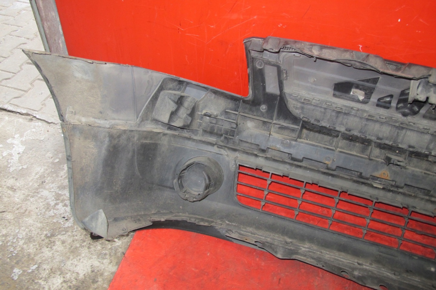 CITROEN C2 JM 03-08 front bumper front black EXY