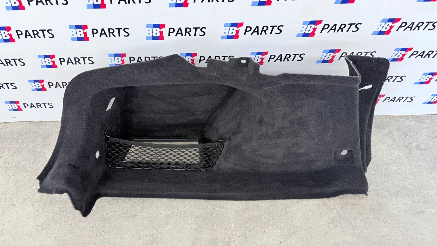 BMW G26 upholstery black boot left side left 9871057