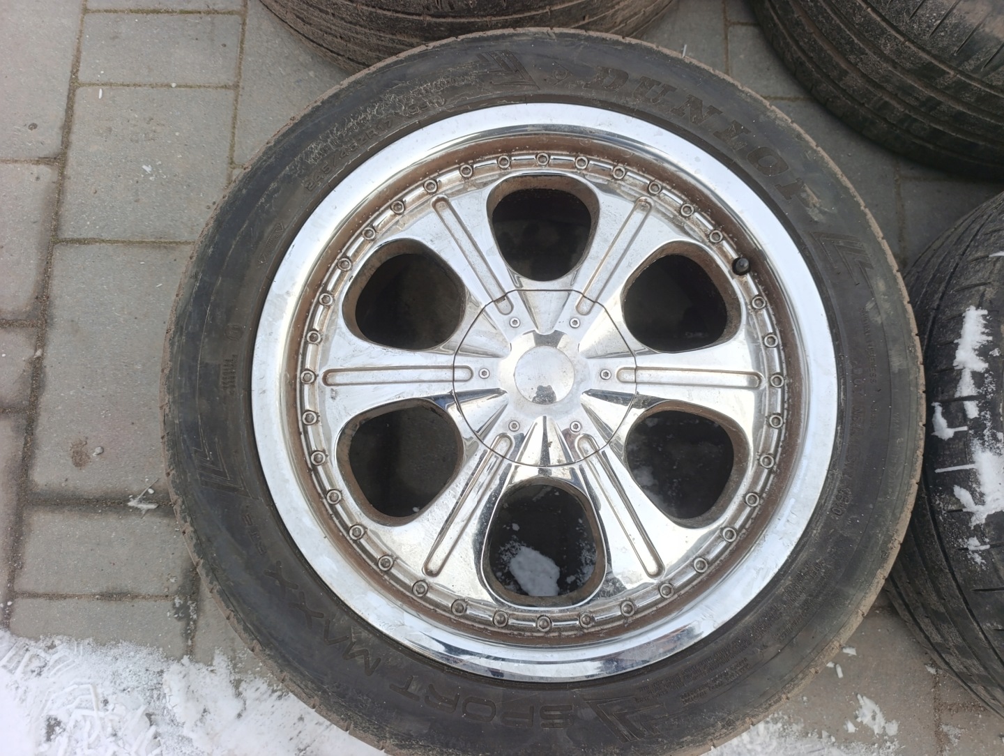 disc 17 chrom mercedes w204 5x112 17x 7.5J