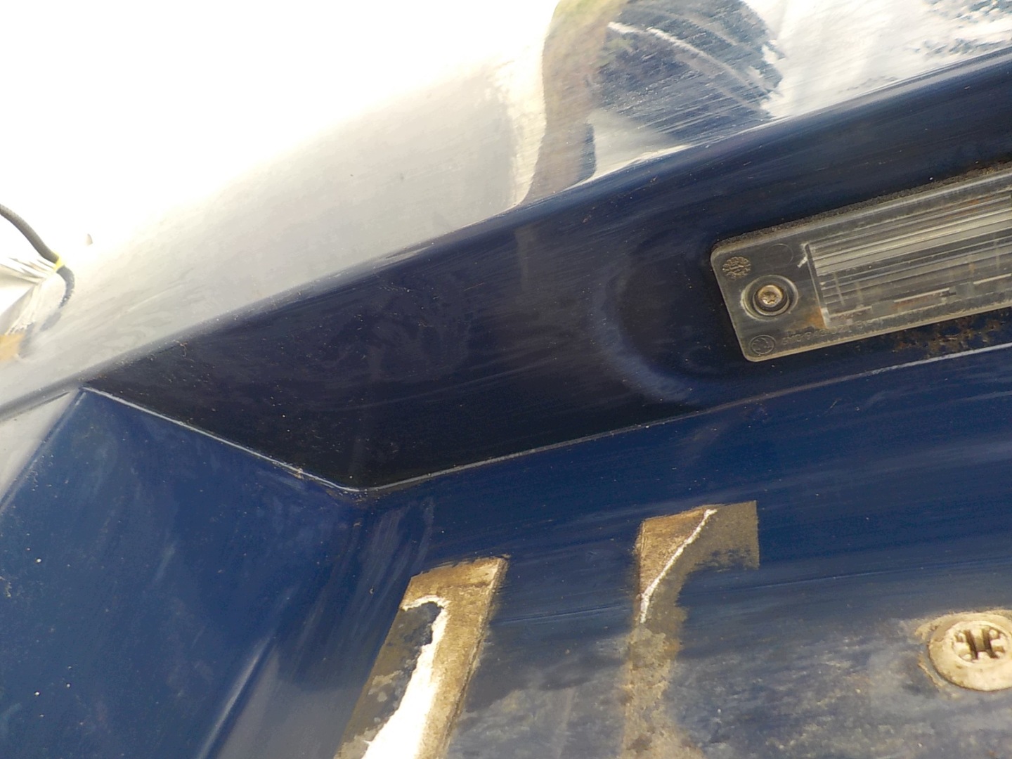 852 SKODA YETI boot door rear