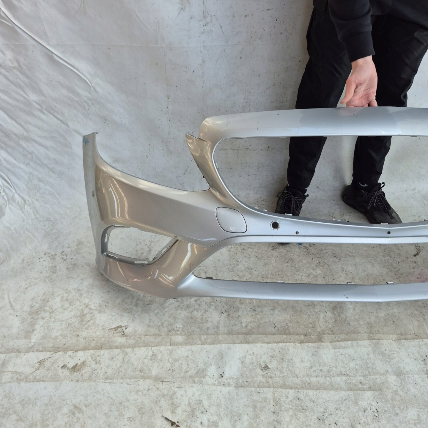 MERCEDES C-KLASA W205 LIFT 18-21 bumper front front PDC