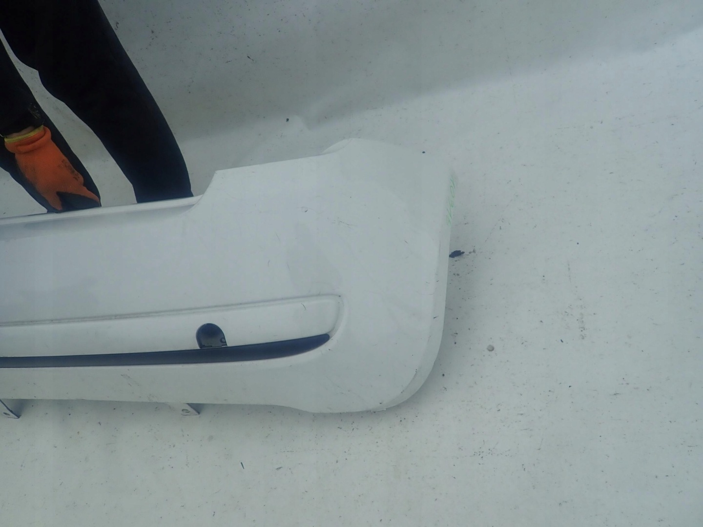 FIAT 500 07-15 bumper rear part rear
