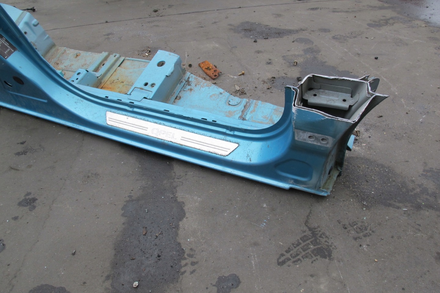 OPEL CORSA D HB 5D threshold right pillar Z21Z