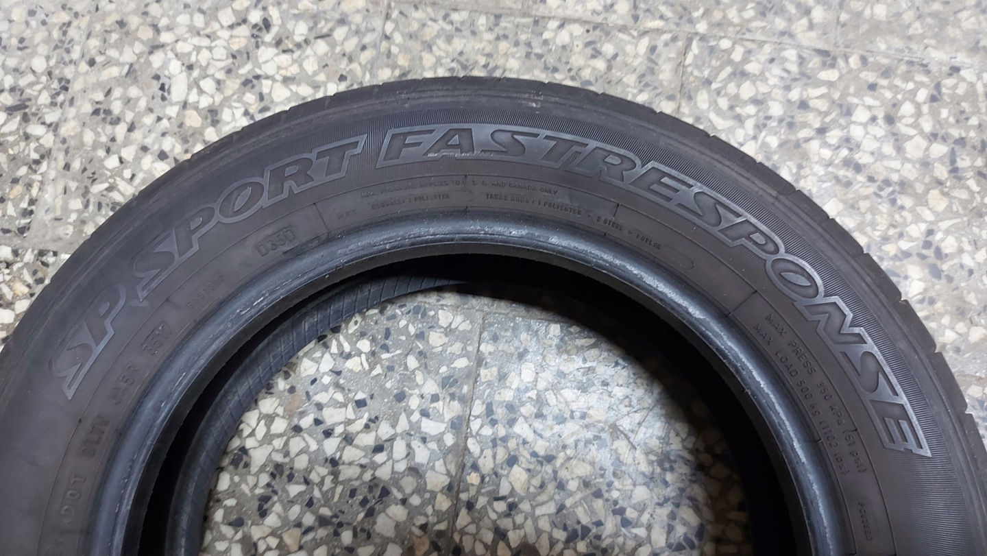 DUNLOP SP SPORT FASTRESPONSE 175/65R15 tyres summer 5,5mm