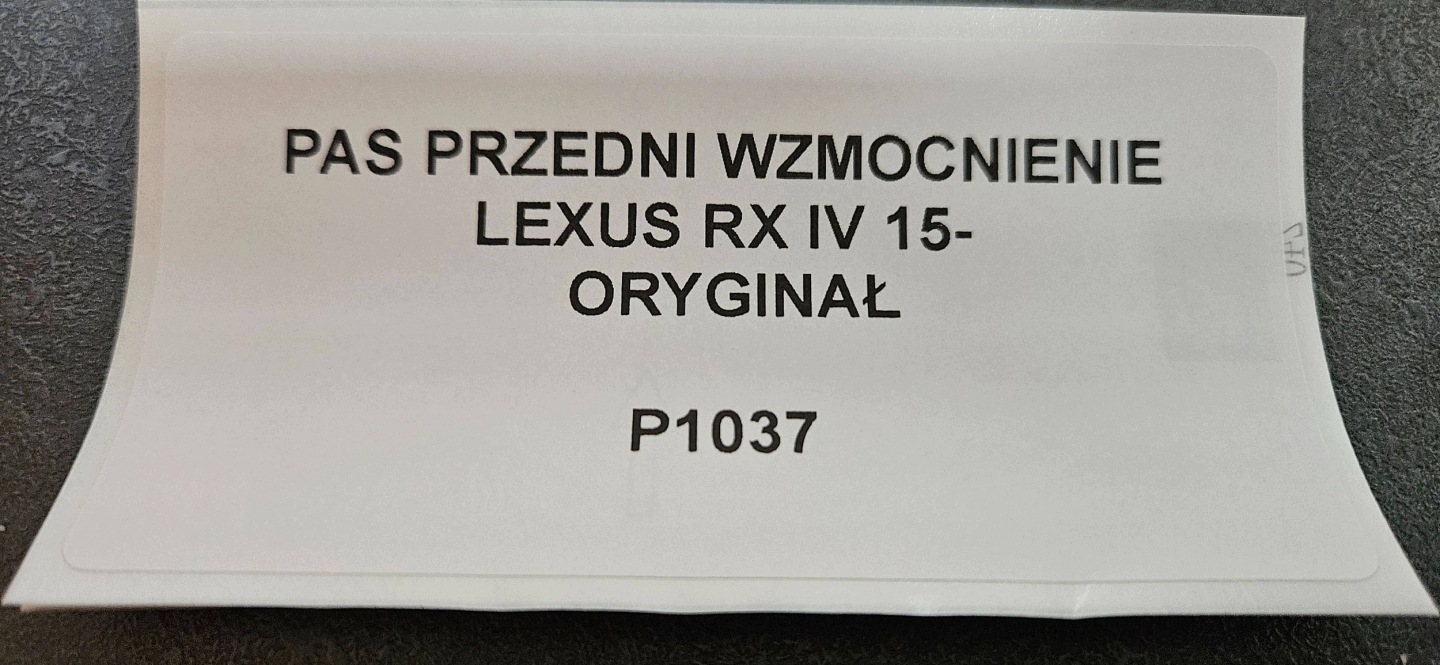 support panel for radiators pillar LEXUS RX IV 15- original