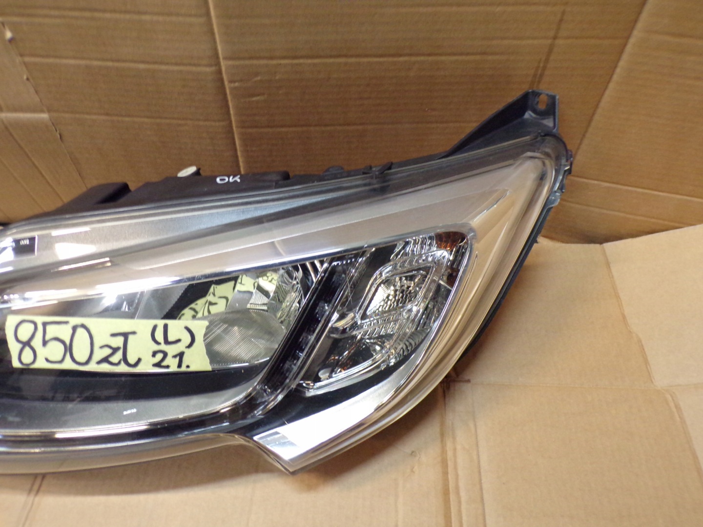 DUCATO Boxer Jumper 14- REFLEKTOR left light LED Z control unit JASNA
