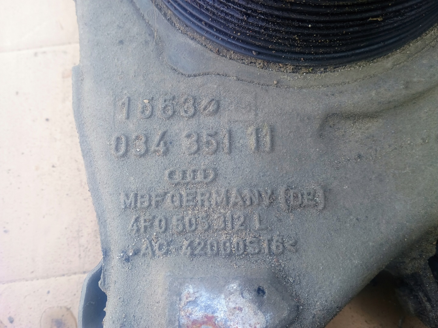 Querlenker schenkel Airbag heck rechts AUDI A6 C6