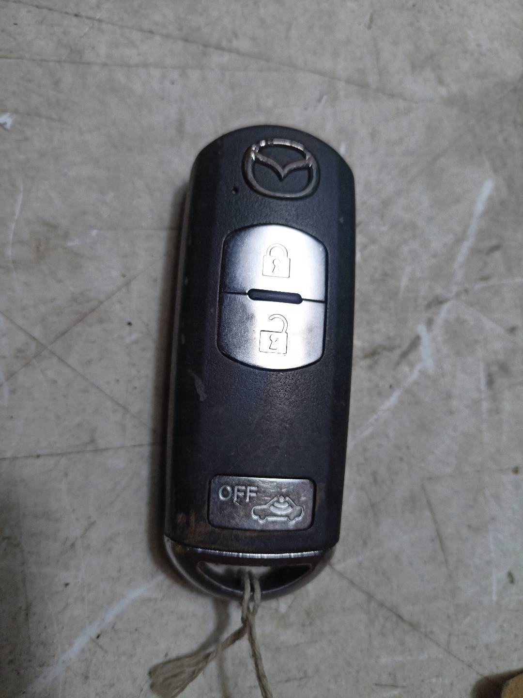 Karta lock with key Mazda 6 3 GJ 2013