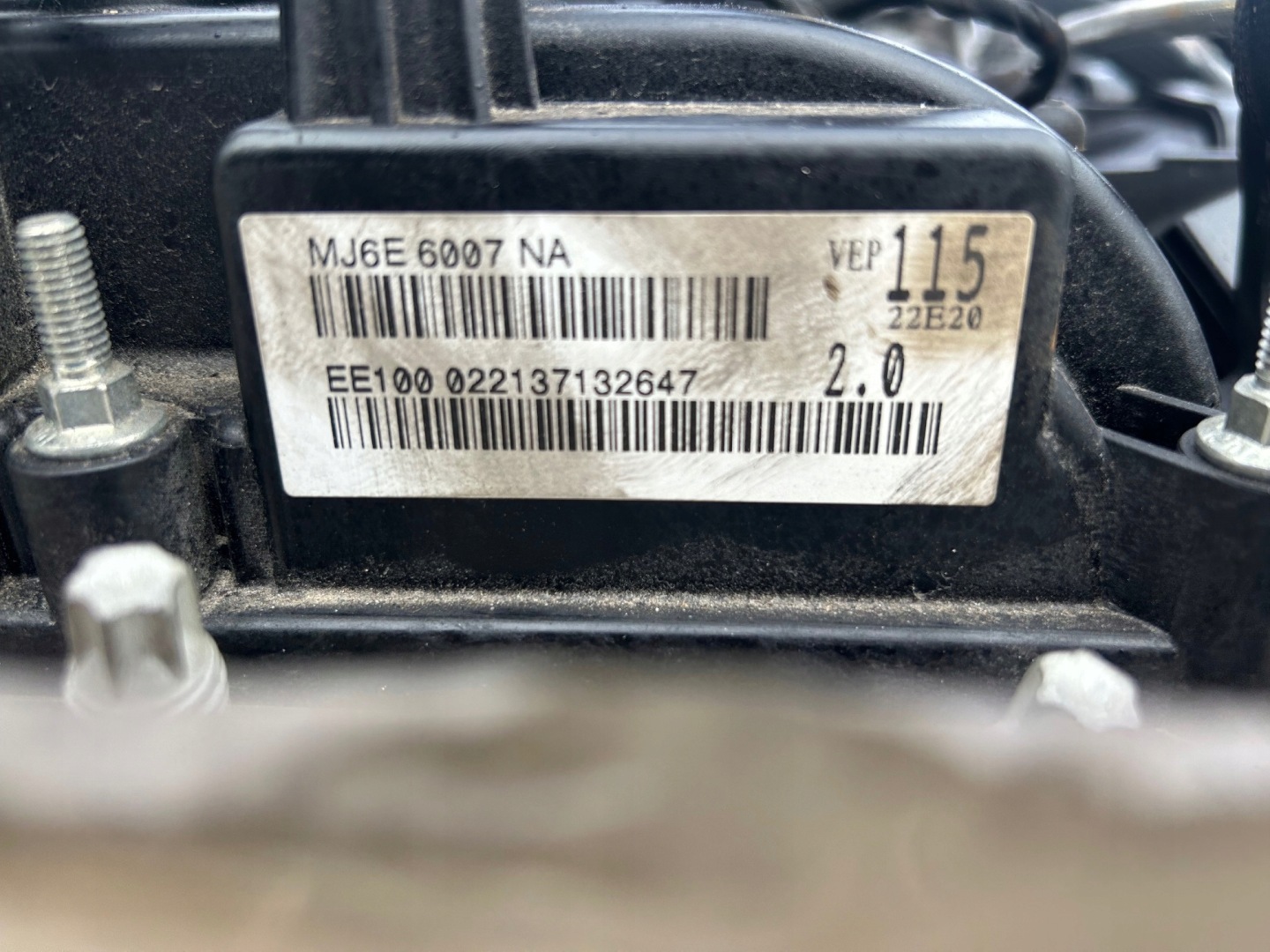 engine complete 2.0 ECOBOOST FORD ESPACE MJ6E-6007-for 8 tys kilometrow USA