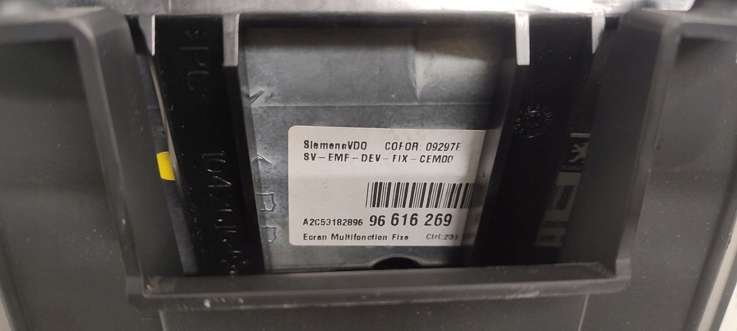 display navigation devices ekran Citroen C6 2,7 HDI