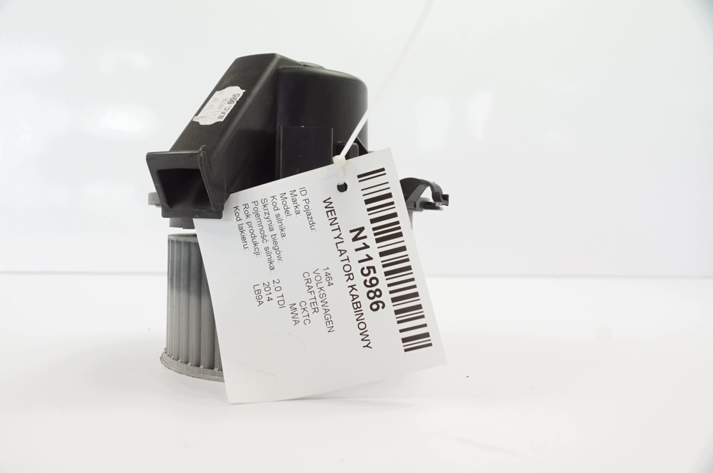 fan cab BEHR VOLKSWAGEN CRAFTER