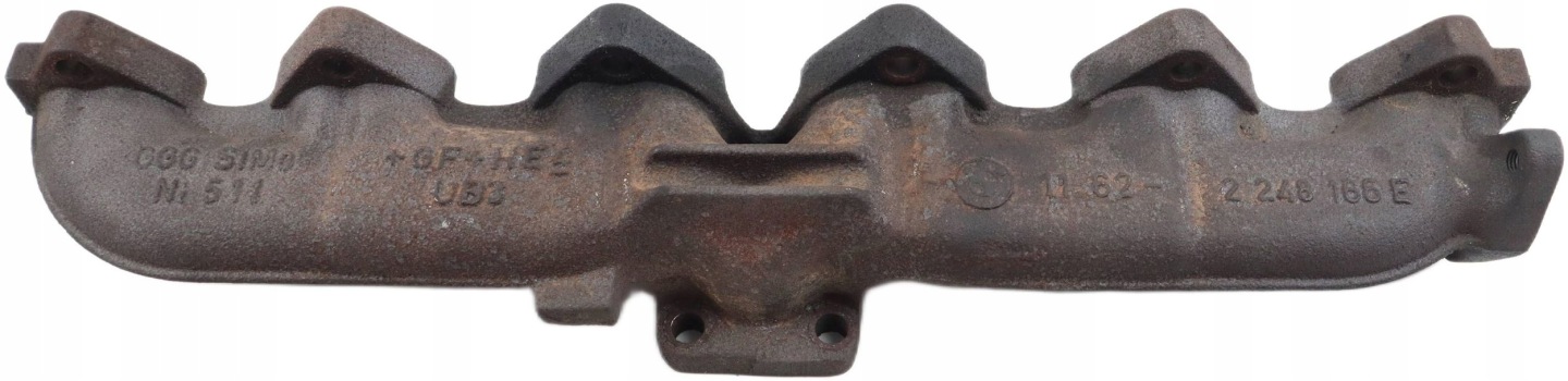 BMW E46 E39 E38 E60 E90 E91 Collettore scarico usato 2.5D 3.0D 2248166