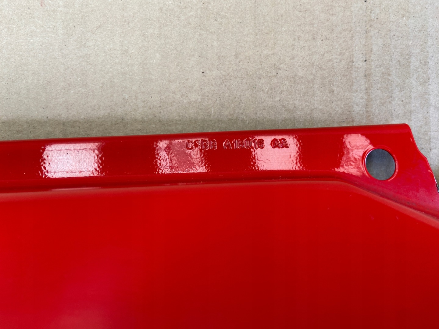 FORD FIESTA MK7 LIFT 2012-2017 fender left front RED RACE