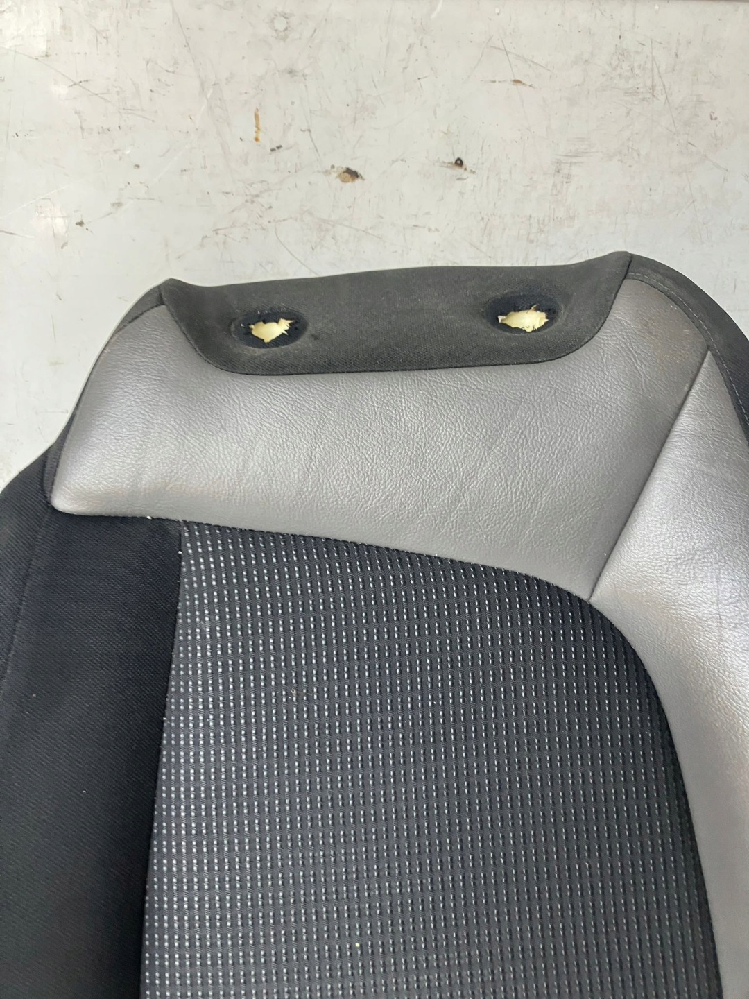 OPARCIE seat driver´s CITROEN C4 PICASSO II left front semi leather EXCLUSIVE