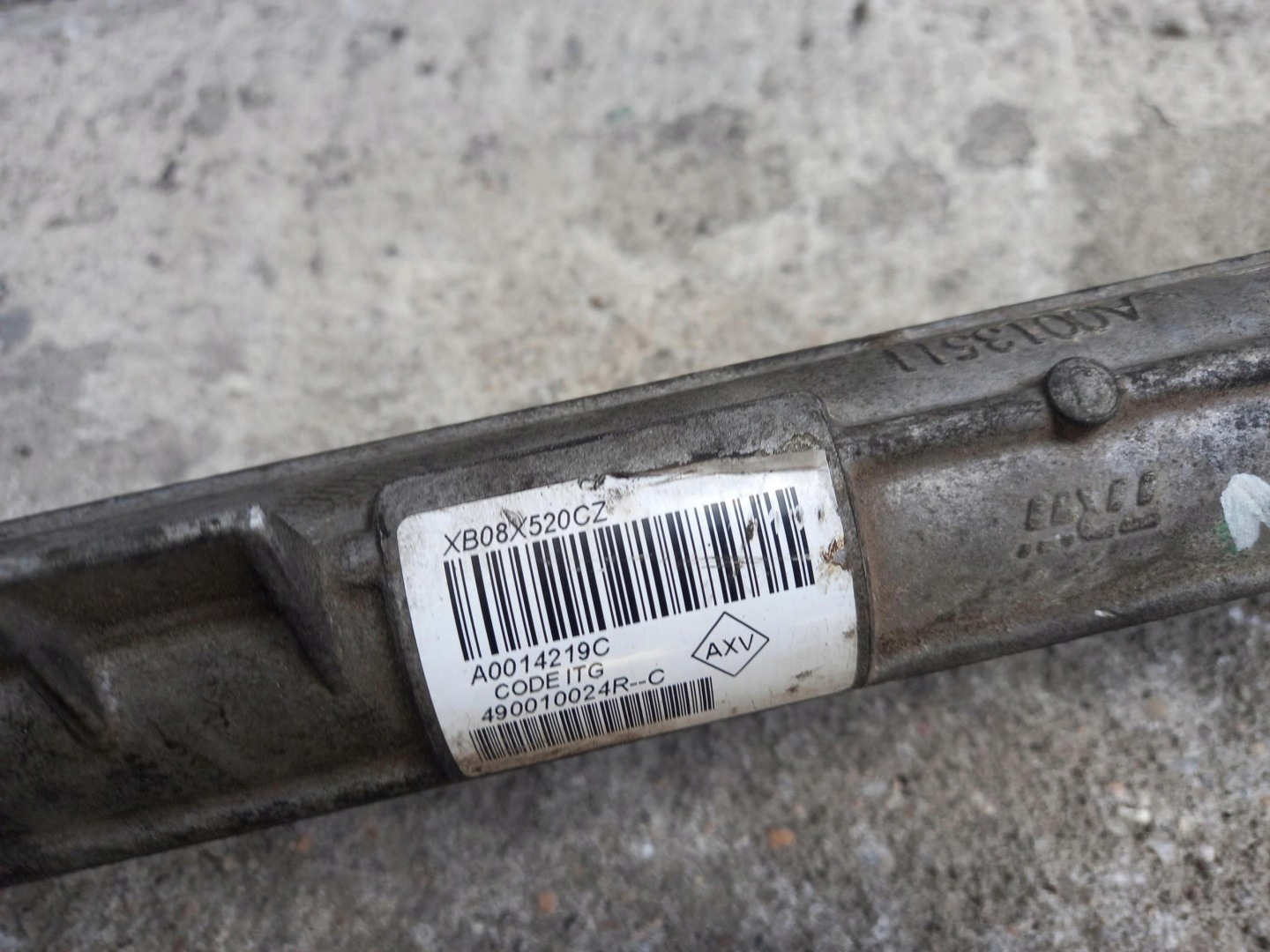 control RENAULT SCENIC III EU 490010024R 08-16