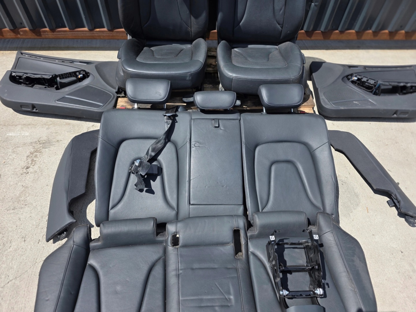 Sitz Sitze AUDI A4 B8 KOMPLET Leder 2008-2016 ohne Hitzung !!! *1