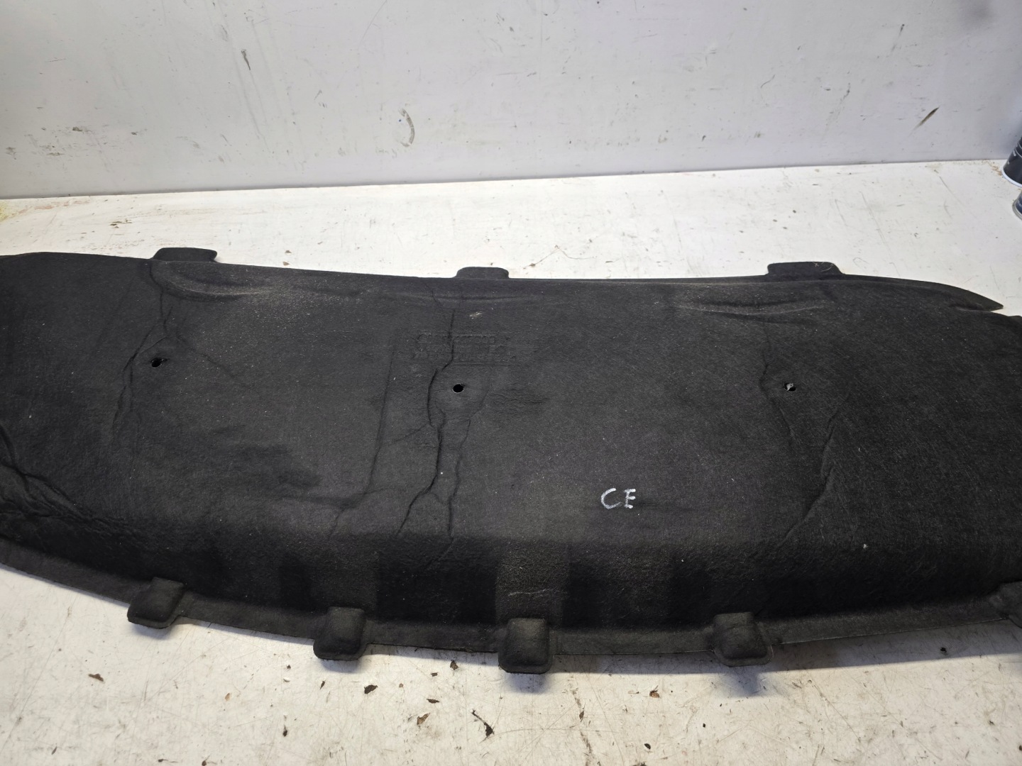 OPEL CORSA E soundproofing WYGLUSZKA bonnets